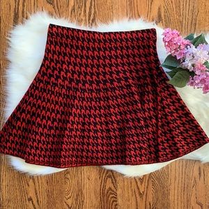 Candie’s Red and Black Skirt